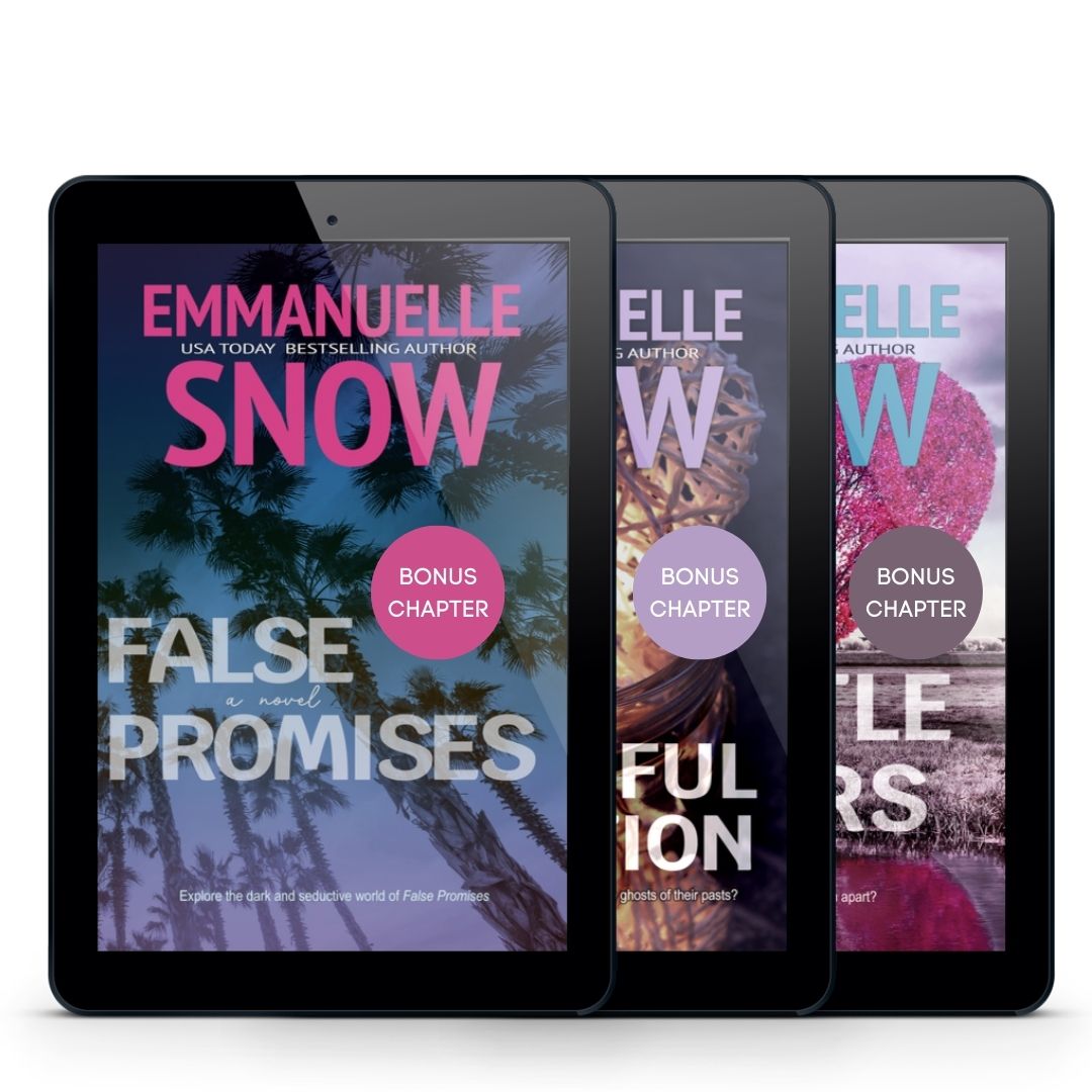 Emmanuelle Snow author chapters bonus books ebooks freebies extra romance YA coming of age