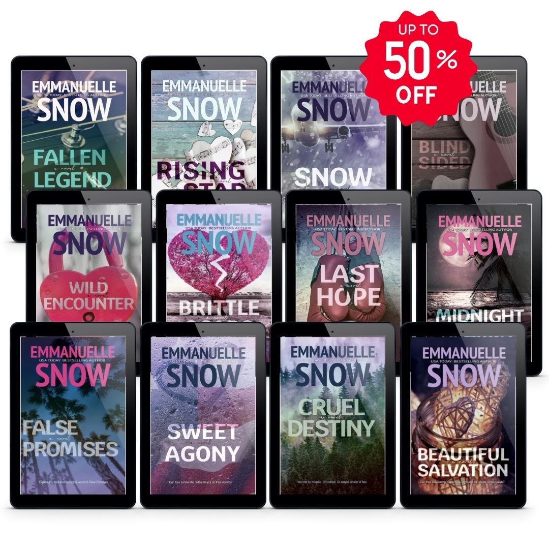 Emmanuelle Snow bestselling author ebooks direct emotional romance love novels 