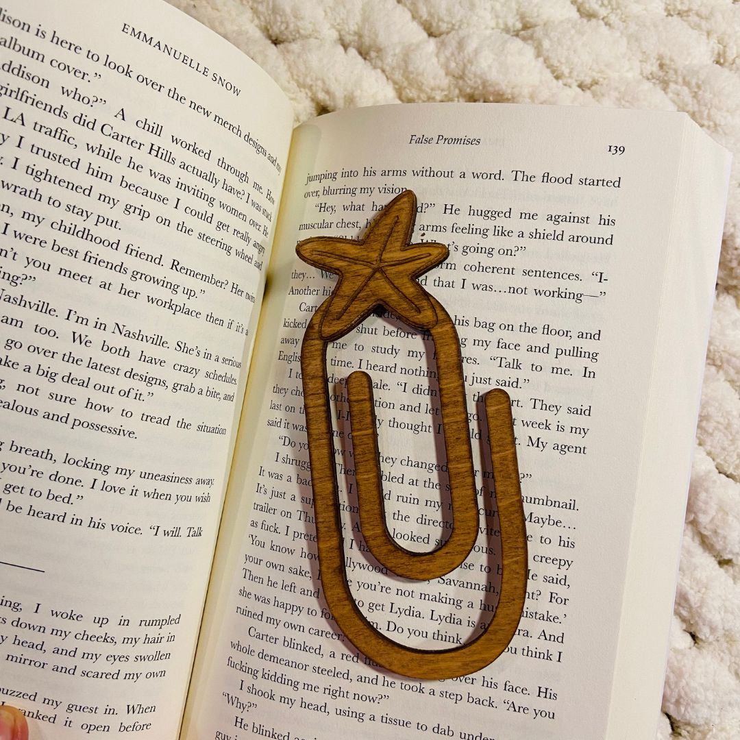 Starfish Paperclip Bookmark