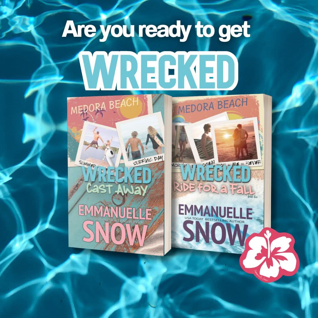 Cast Away and Ride for a Fall (Wrecked book series) - Author Emmanuelle Snow Bookshop