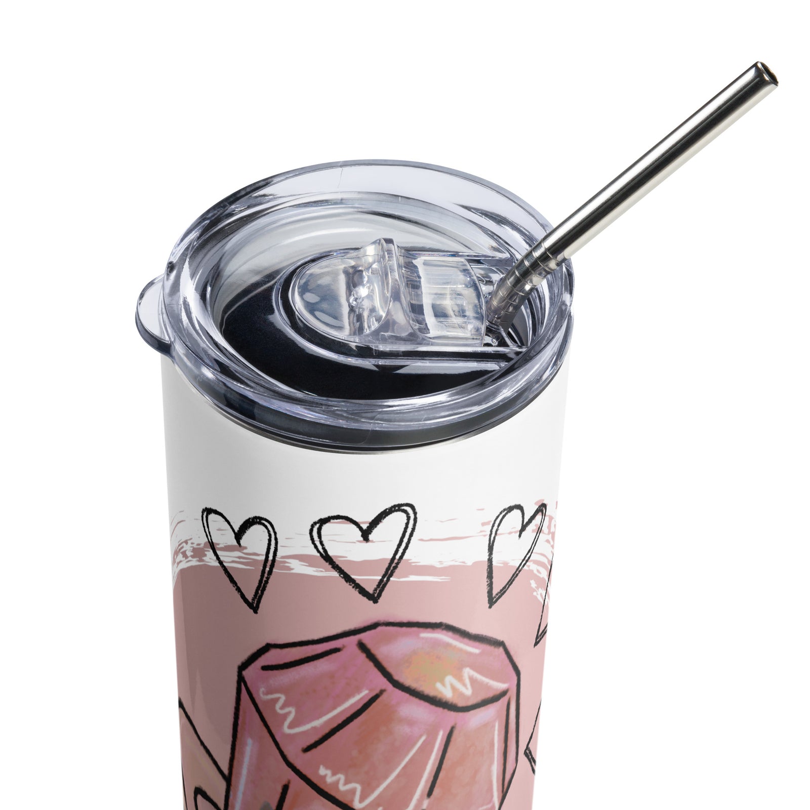 Bound by Love tumbler for romance readers by Emmanuelle Snow