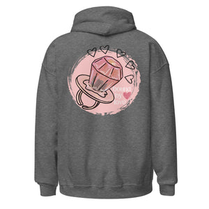 Bound by love hoodie back for romance readers by Emmanuelle Snow