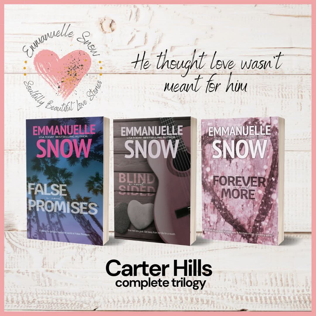 Carter Hills's trilogy (Carter Hills Band book series) - Author Emmanuelle Snow Bookshop