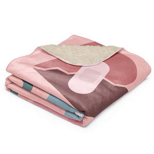 Folded I Survive Love Every Time blanket for romantic fiction readers by Emmanuelle Snow