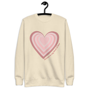 Forever is my kind of love sweatshirt front for romance readers by Emmanuelle Snow