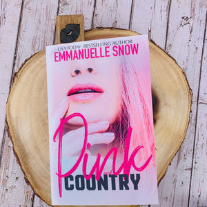 Pink and Country Emmanuelle Snow Like Colleen Hoover Pale Kiss Bookmark