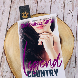 Legend and Country Emmanuelle Snow Like Nikki Sloane Dark Daisy Bookmark