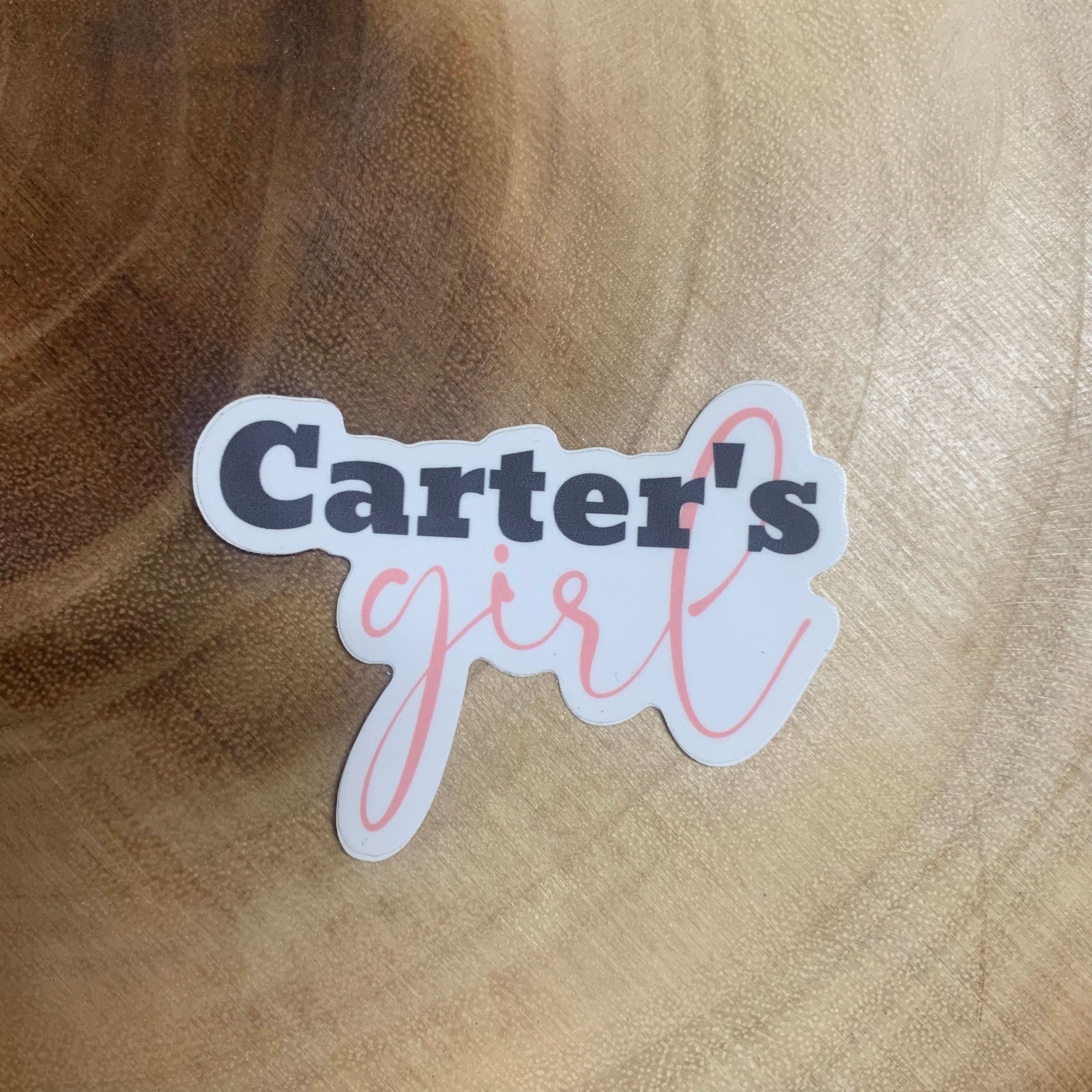 Carter's Girl Sticker - Author Emmanuelle Snow Bookshop