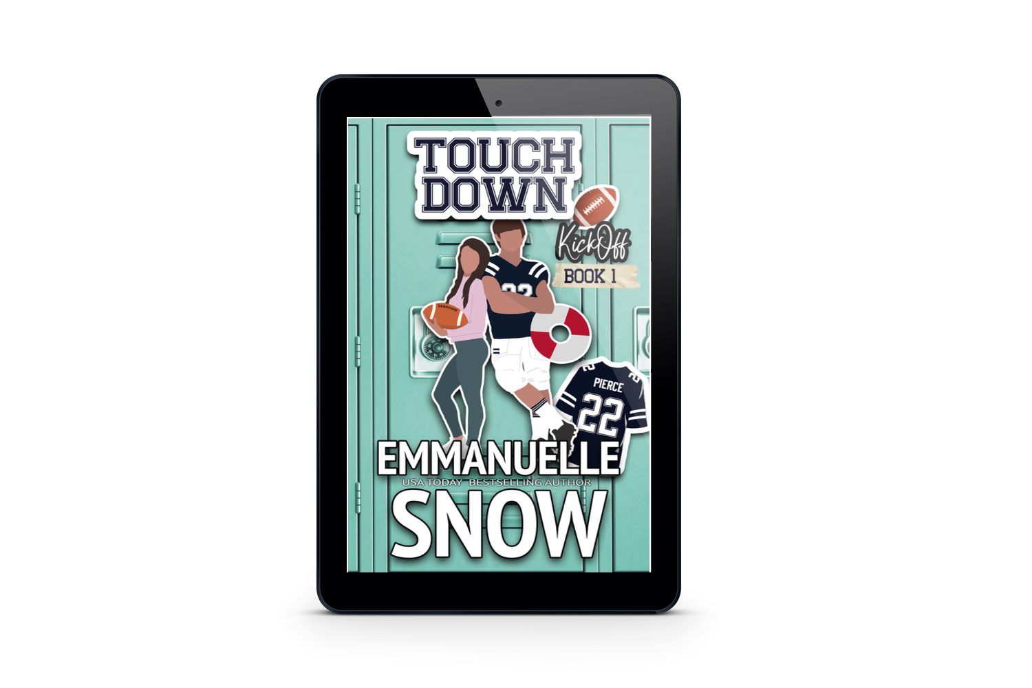 YA romance book Kickoff ebook kinde Emmanuelle Snow