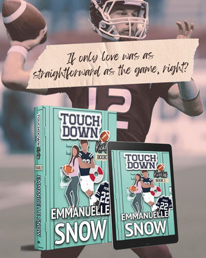 Kickoff YA and coming of age football book quote by Emmanuelle Snow