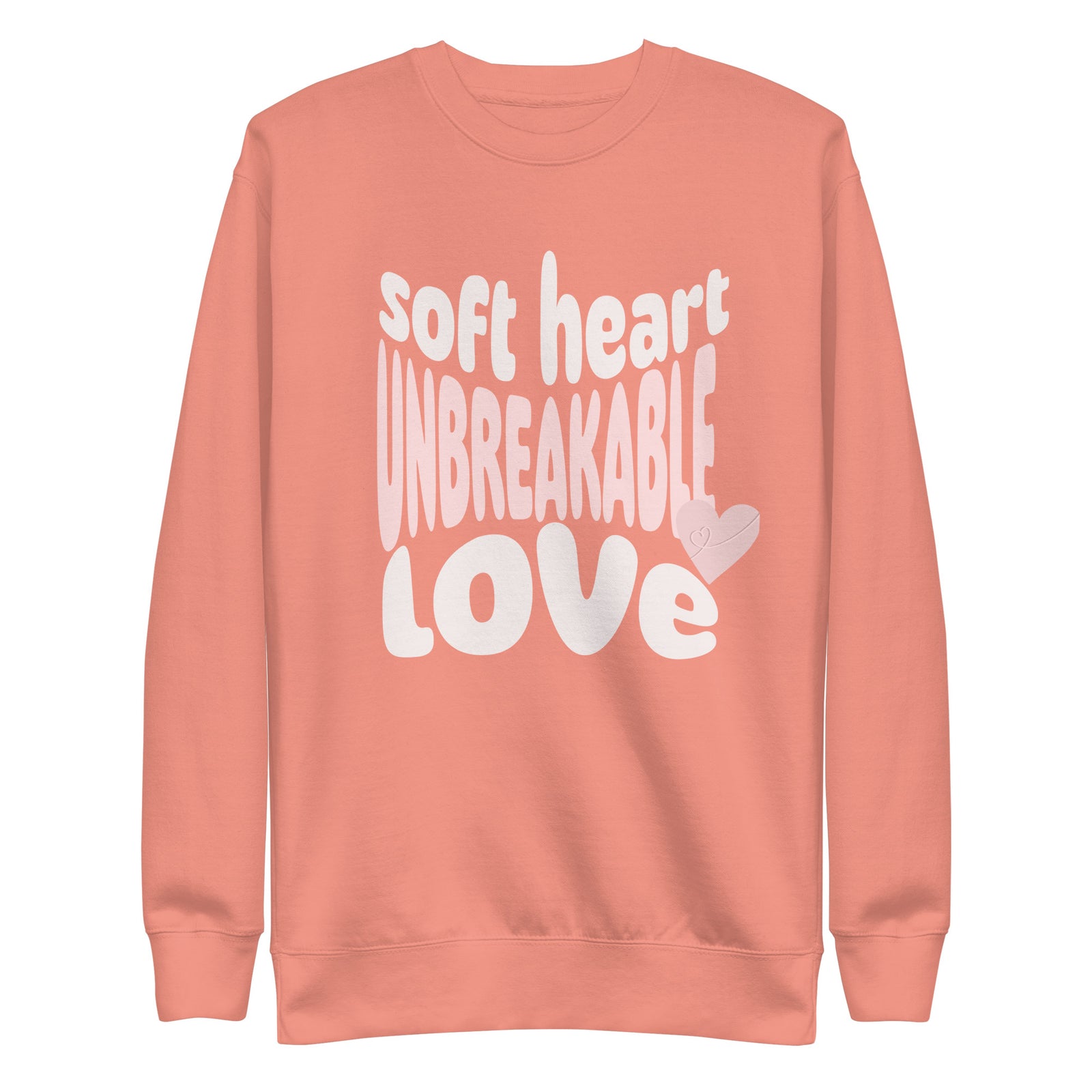 Soft heart Unbreakable love sweater for romance readers by Emmanuelle Snow