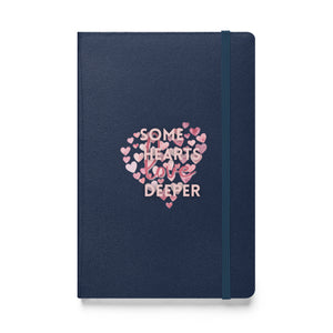 Some hearts Love deeper readers journal notebook by Emmanuelle Snow