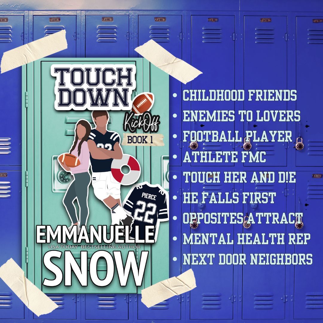 Kickoff (Touchdown YA book series) - Author Emmanuelle Snow Bookshop