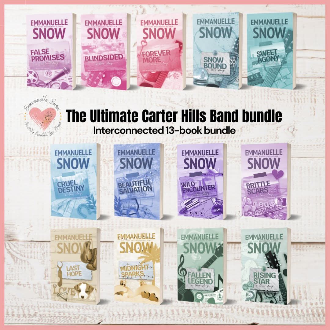 The Ultimate Carter Hills Band book bundle (complete series) - Author Emmanuelle Snow Bookshop