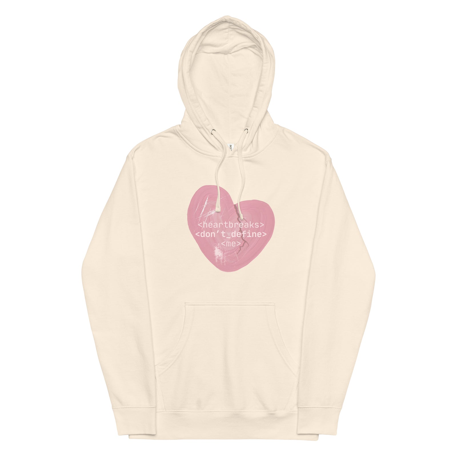 heartbreaks don't define me hoodie for romance readers by Emmanuelle Snow