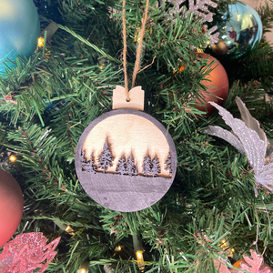 Readers' Snowflake Wooden Ornament