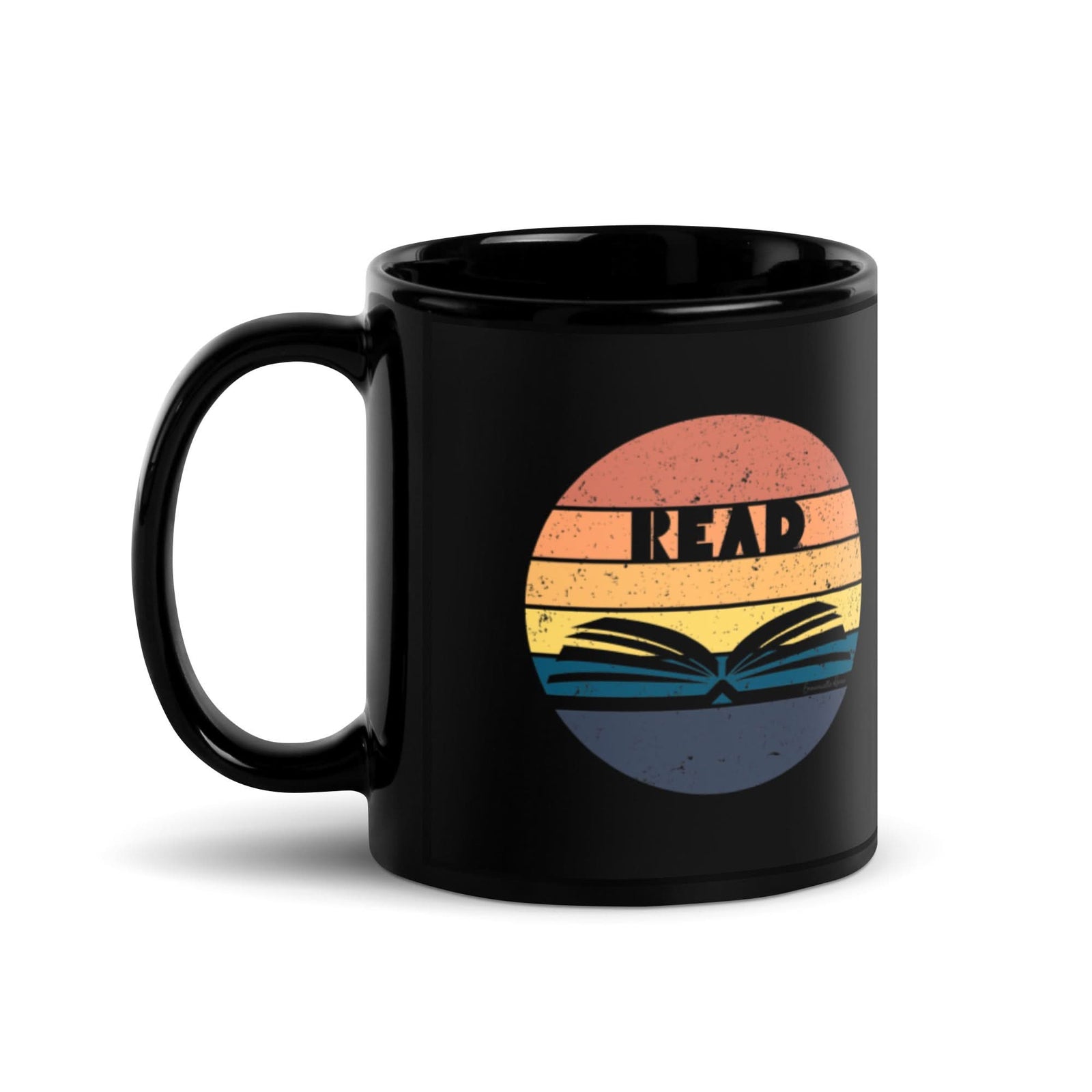 Retro Read Mug - Author Emmanuelle Snow Bookshop