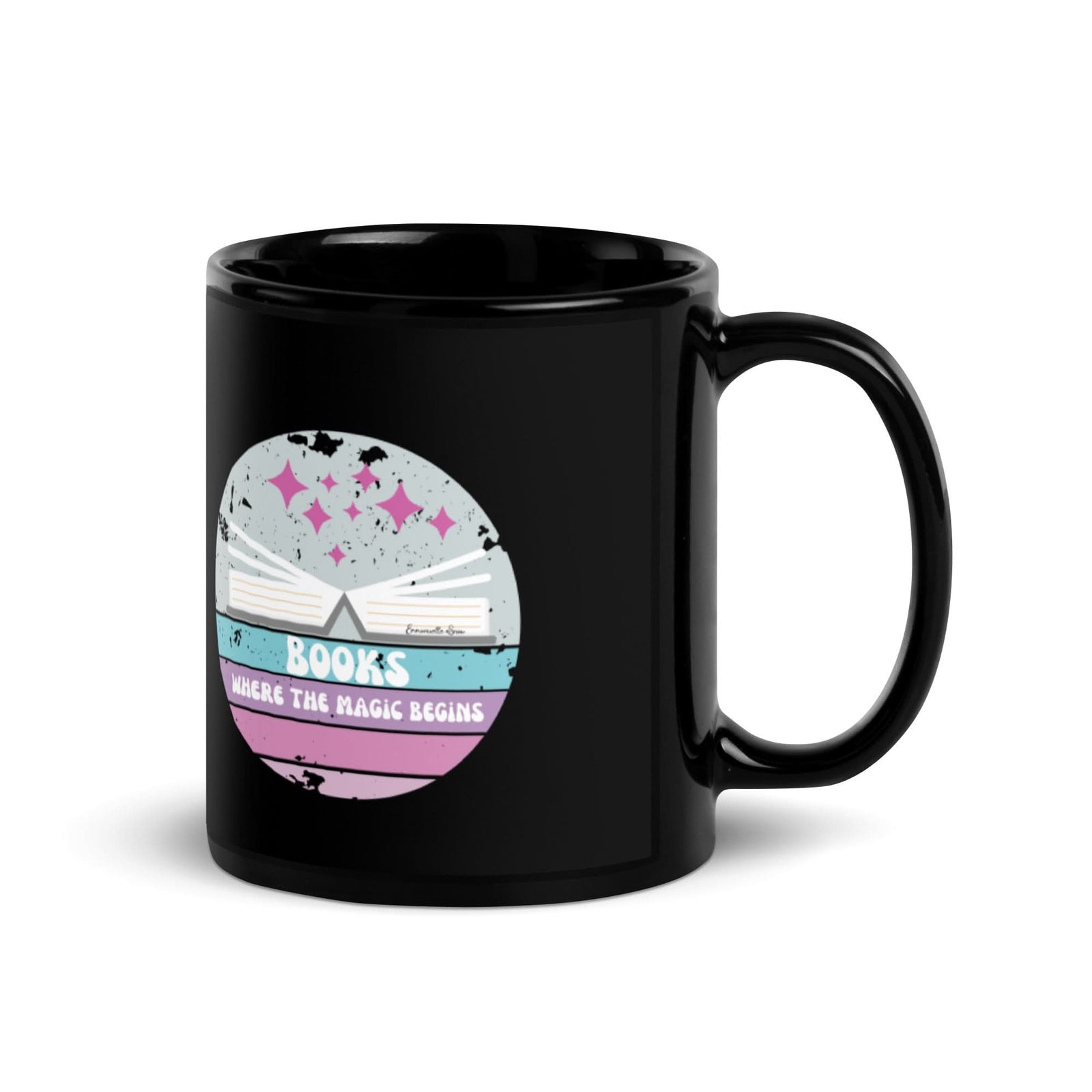 Where The Magic Begins Mug - Author Emmanuelle Snow Bookshop