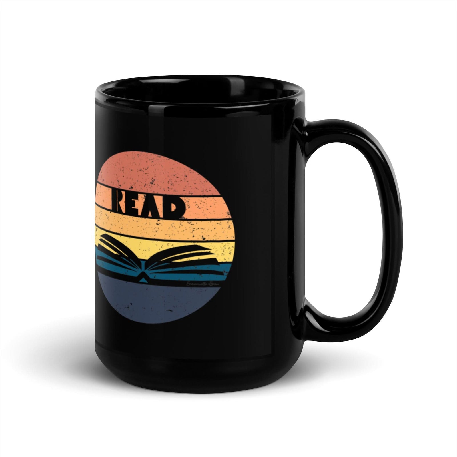Retro Read Mug - Author Emmanuelle Snow Bookshop