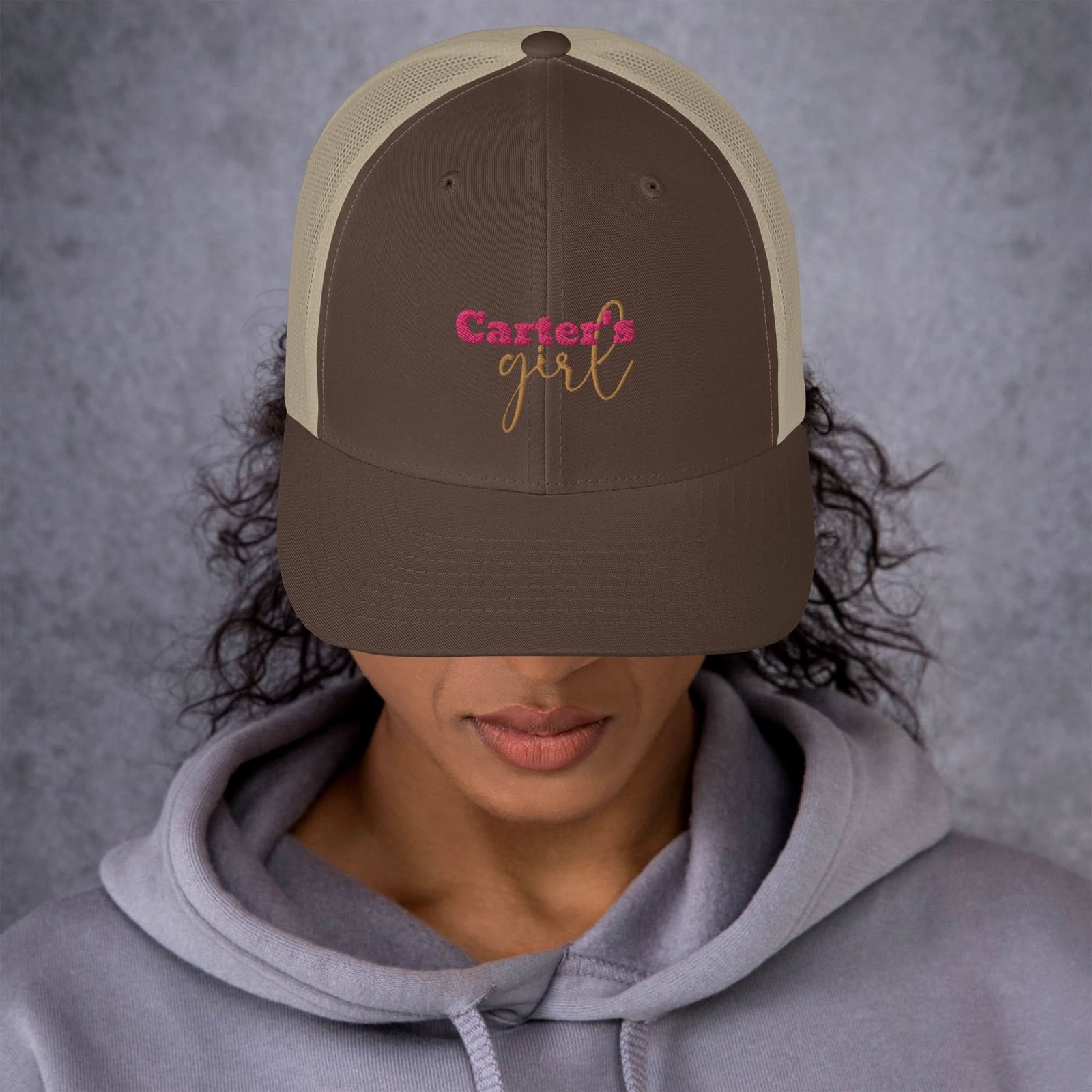Carter's Girl Trucker Cap - Author Emmanuelle Snow Bookshop