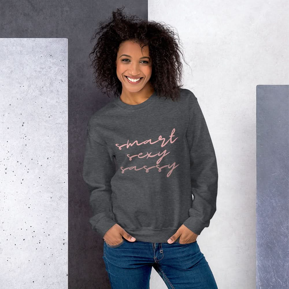Smart Sexy Sassy Sweatshirt - Author Emmanuelle Snow Bookshop