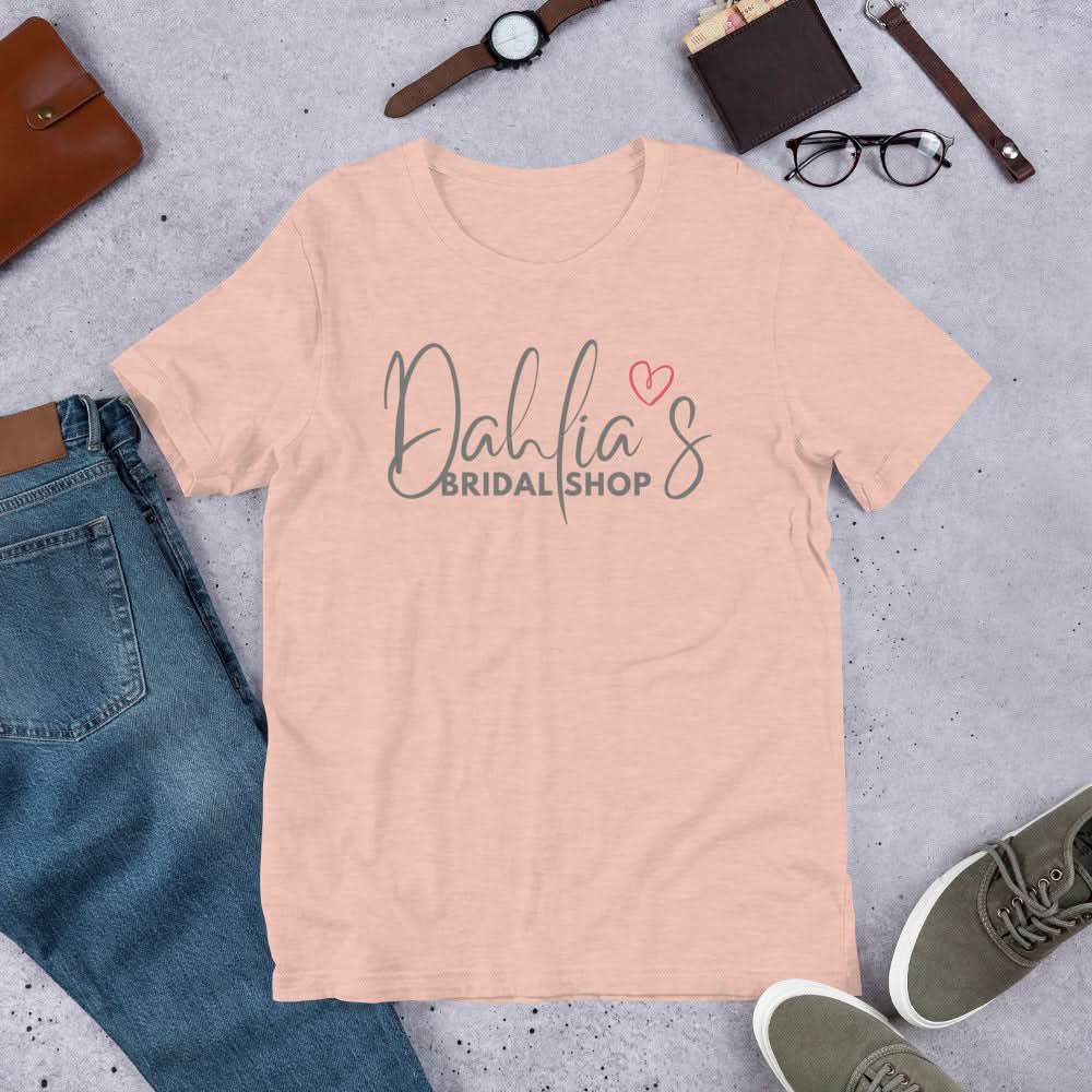 Dahlia's Bridal Shop T-Shirt - Author Emmanuelle Snow Bookshop