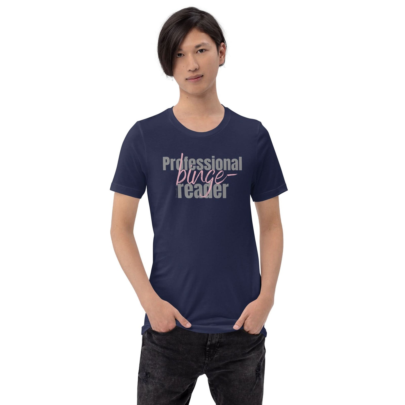 Professional Binge-Reader T-shirt - Author Emmanuelle Snow Bookshop