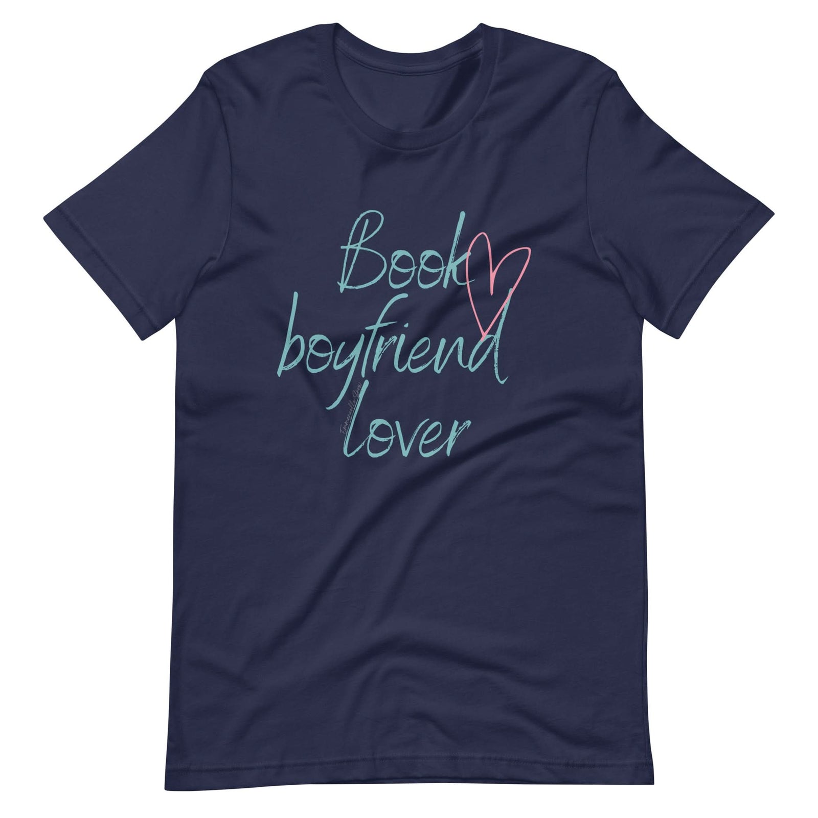 Book Boyfriend Lover T-shirt - Author Emmanuelle Snow Bookshop