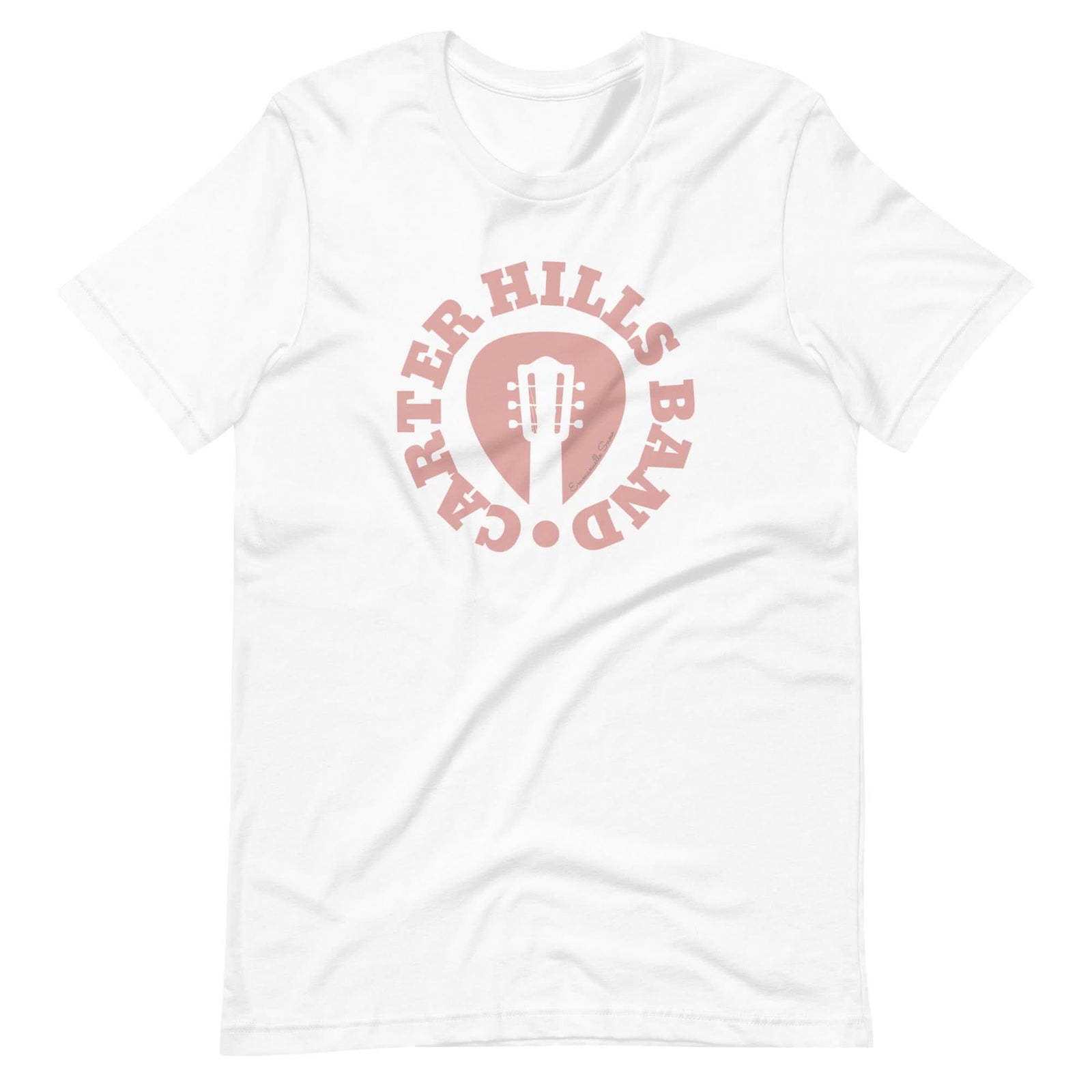 Carter Hills Band T-shirt - Author Emmanuelle Snow Bookshop